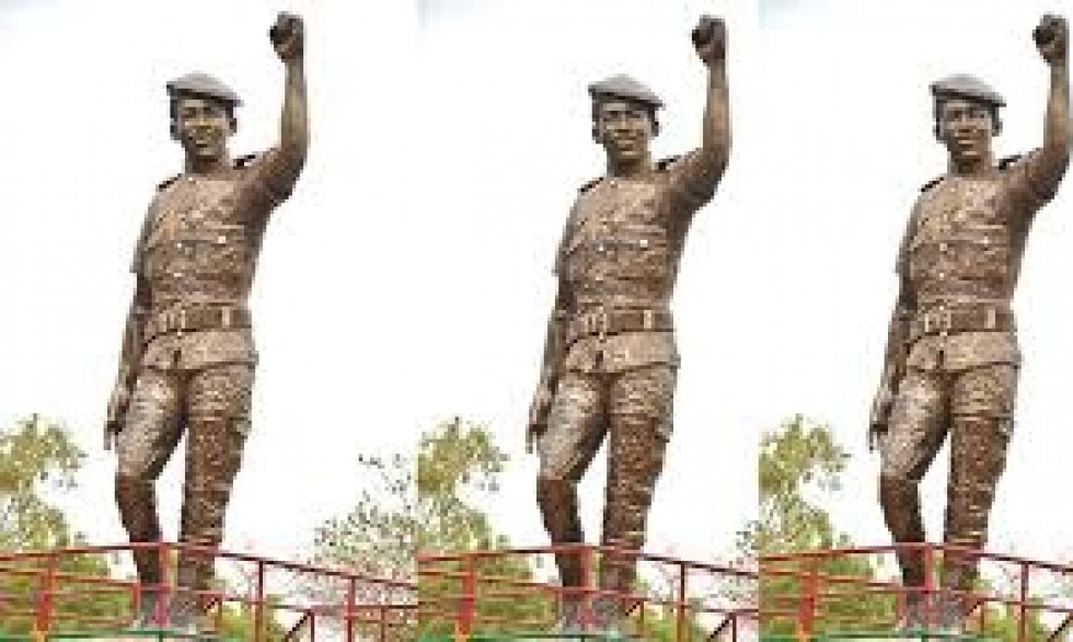 La statue corrigée de Thomas Sankara dévoilée