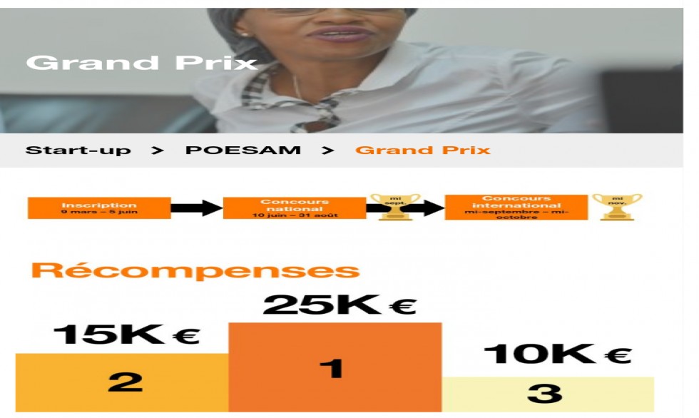 Prix orange de l'entrepreneur social lancé pour 2020